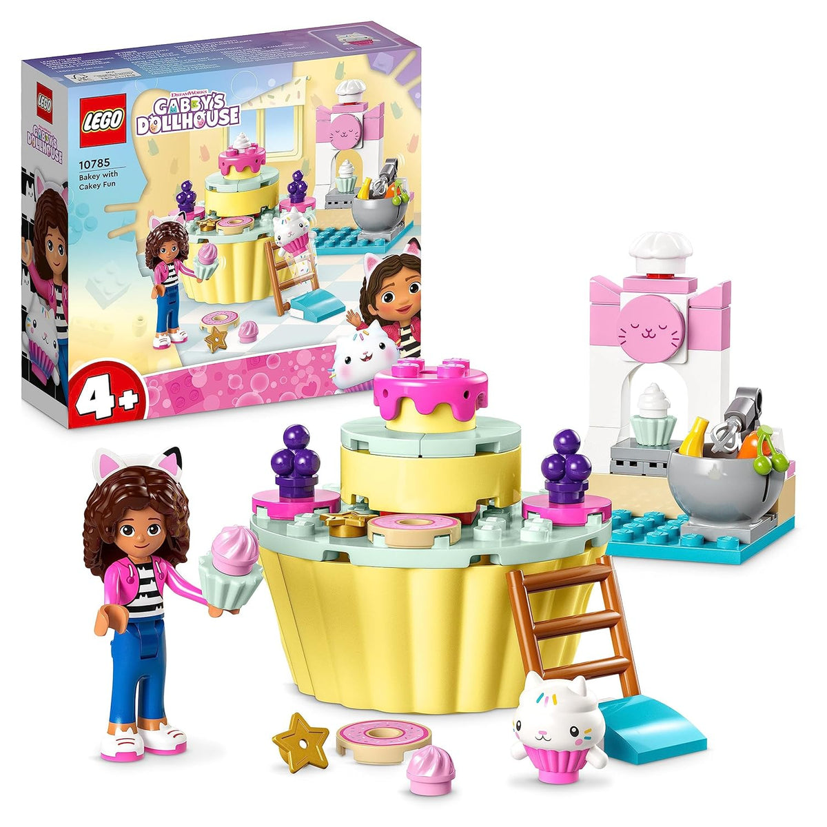 LEGO Gabby's Dollhouse Bakey with Cakey Fun Building Kit for Ages 4+