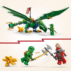 LEGO NINJAGO Lloyd’s Green Forest Dragon Building Kit For Ages 6+