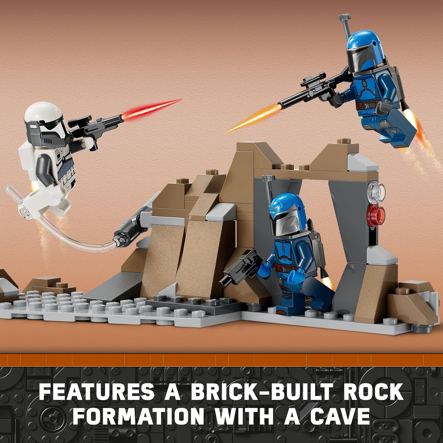 LEGO Star Wars Ambush on Mandalore Battle Pack Set for Ages 6+