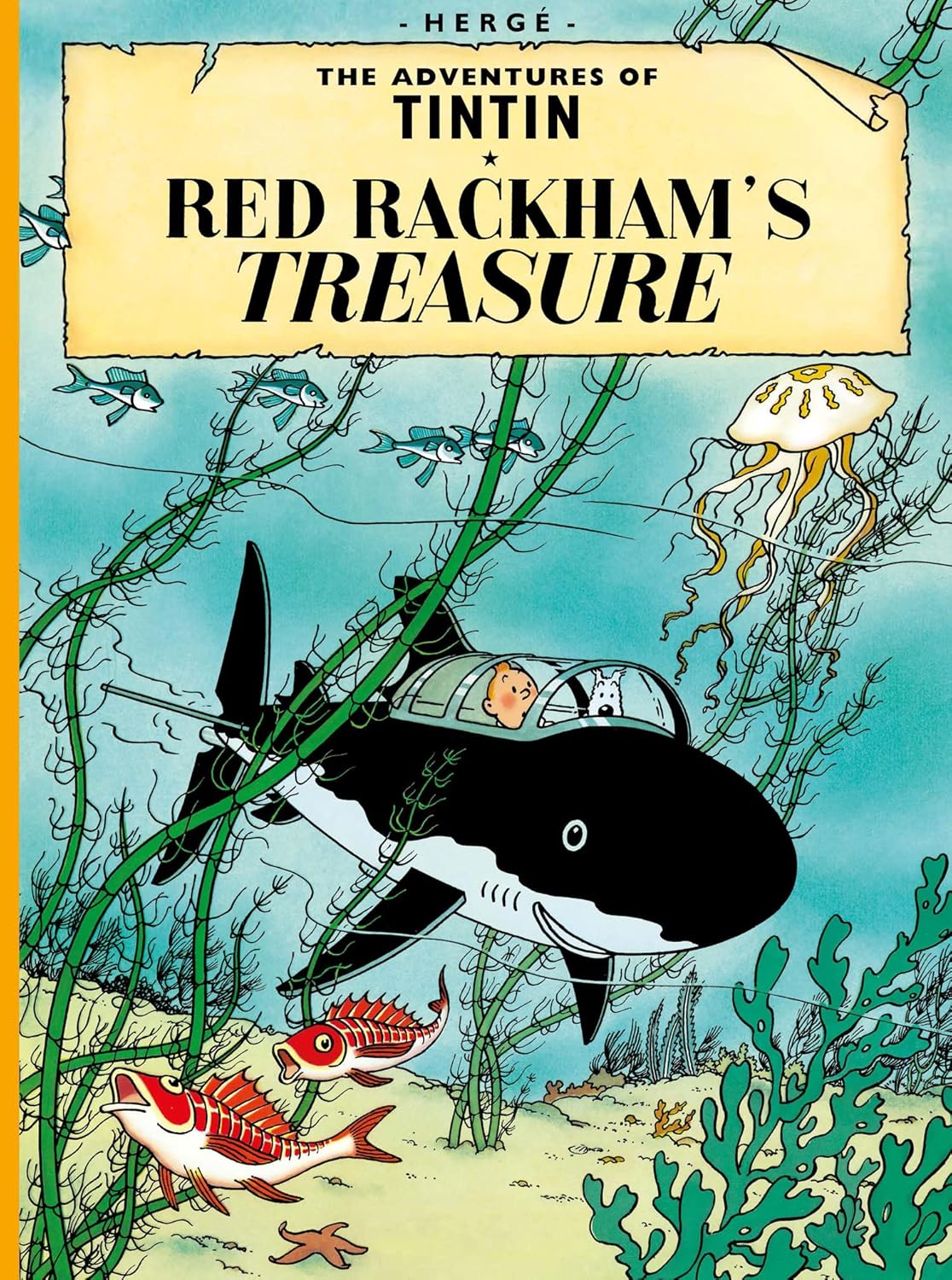 Tintin Red Rackham's Treasure Story Book for ages 7+