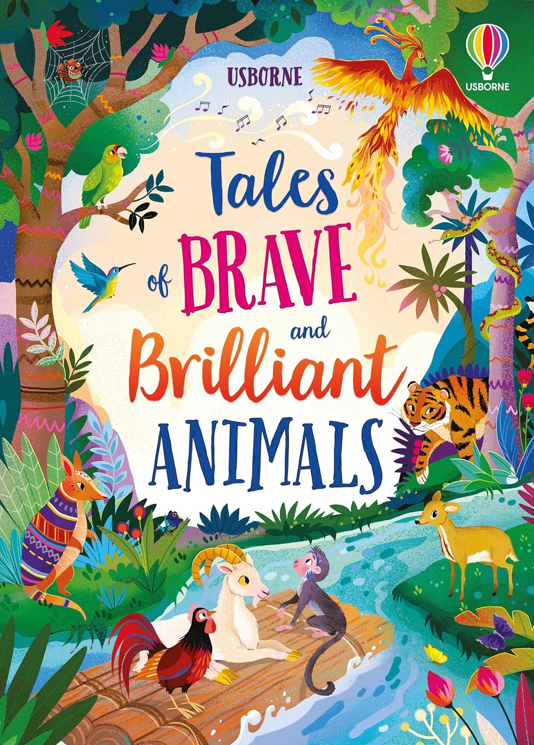 Illustrated Stories Tales of Brave and Brilliant Animals Story Book for ages 7+