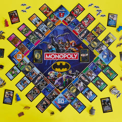 Monopoly Batman Edition Board Game | Monopoly Game for Batman Fans | Ages 8 and Up