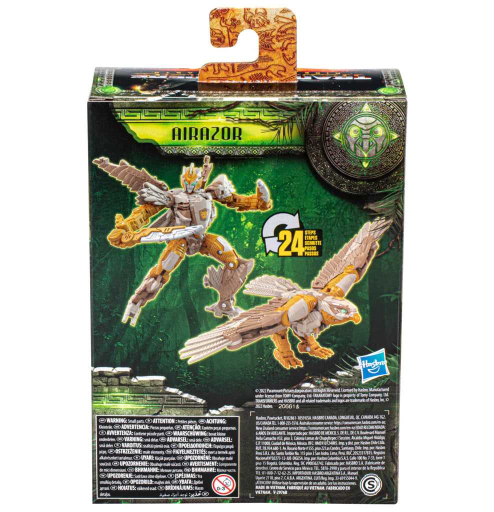 Transformers Rise of The Beasts Movie 5-Inch Deluxe Class Airazor Converting Action Figure for Ages 6 Years and Up