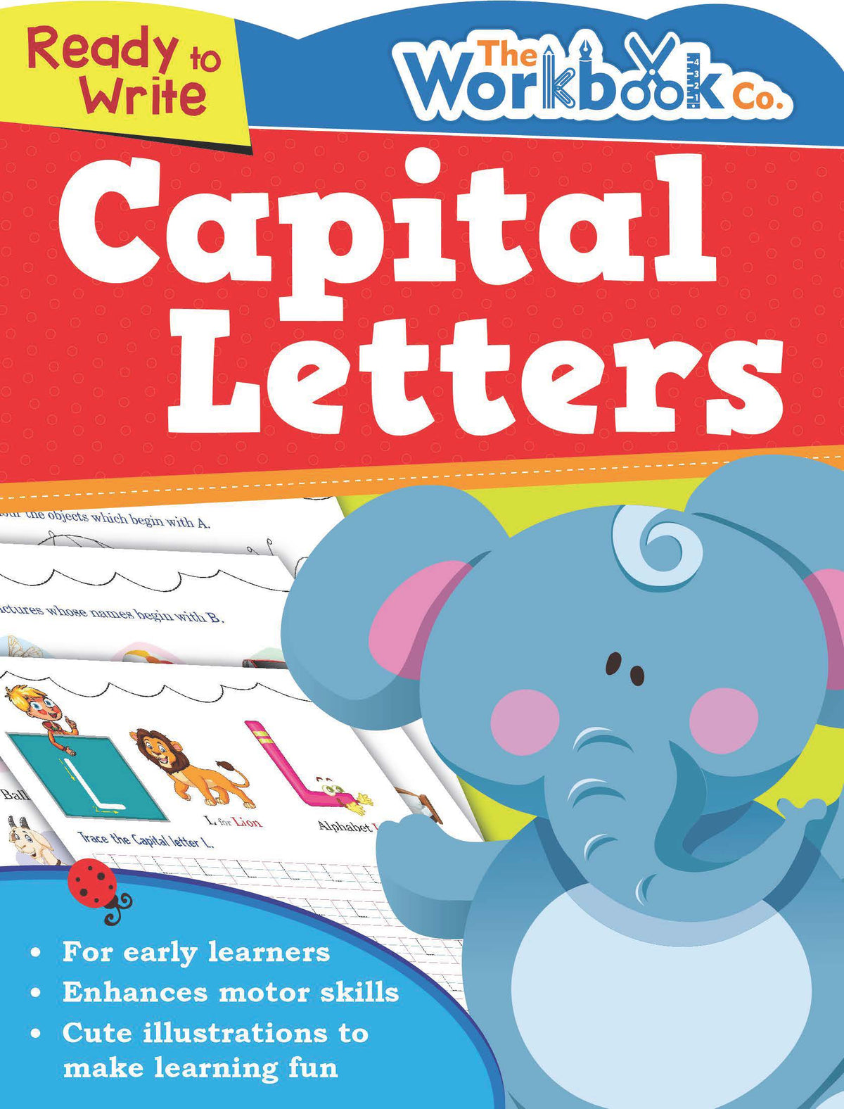 Pegasus Capital Letters - Activity Workbook For Kids