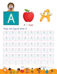 Pegasus Capital Letters - Activity Workbook For Kids