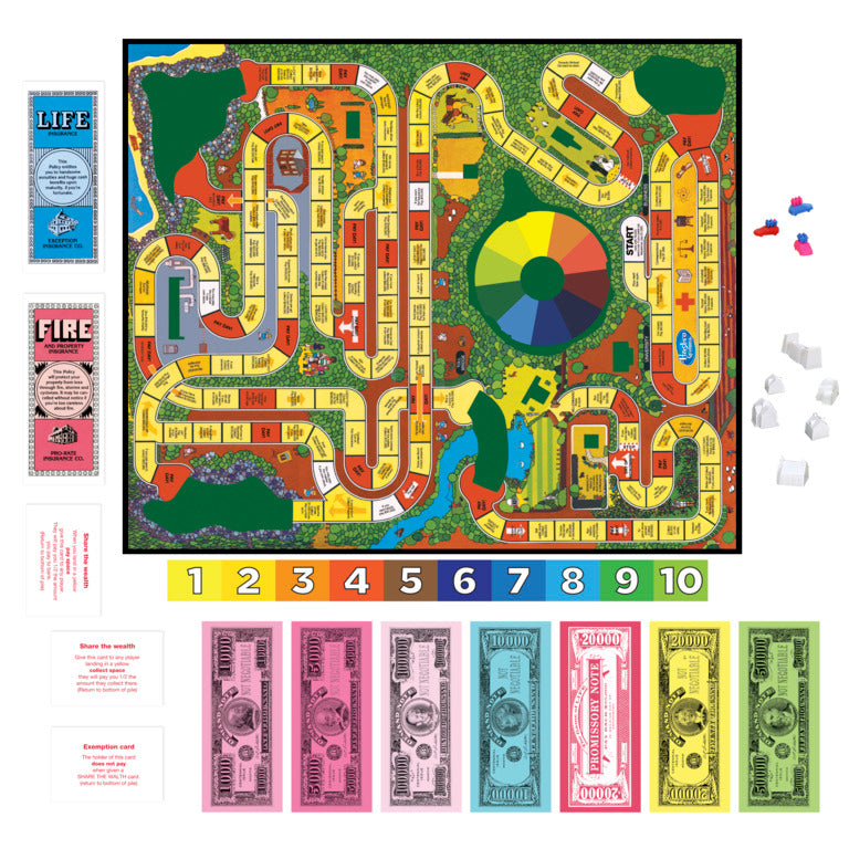 The Game of Life, Board Game for Kids Ages 8 and Up, Game for 2