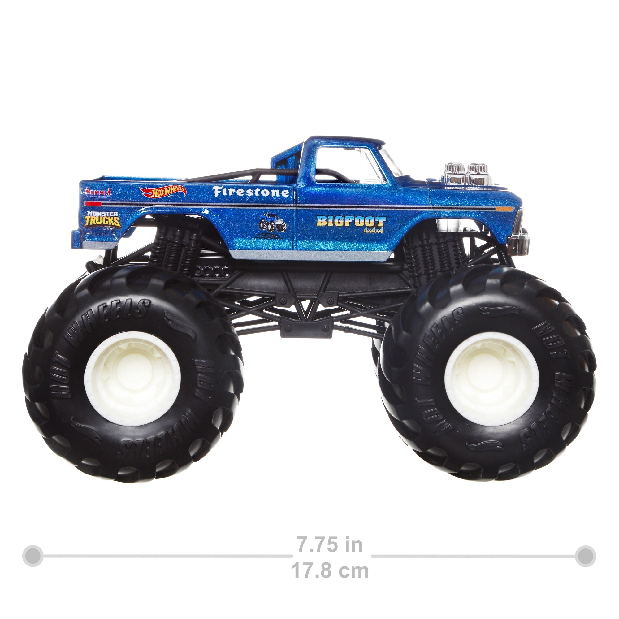 Hot Wheels Monster Trucks, Oversized Monster Truck in 1:24 Scale 