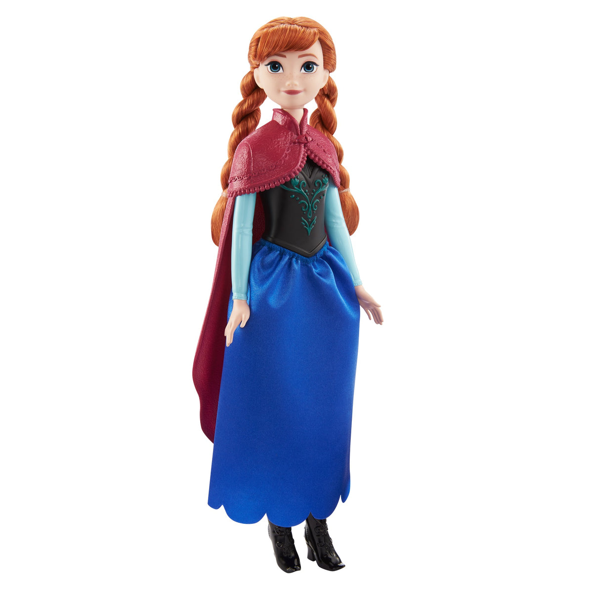 Disney Frozen Anna Fashion Doll with Signature Clothing and Accessories Inspired by Disney’s Frozen for Kids Ages 3+