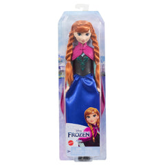 Disney Frozen Anna Fashion Doll with Signature Clothing and Accessories Inspired by Disney’s Frozen for Kids Ages 3+