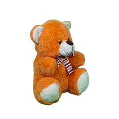 Play Hour Wonder Teddy Bear Plush Soft Toy with Bow for Ages 3 Years and Up - Brown, 30cm