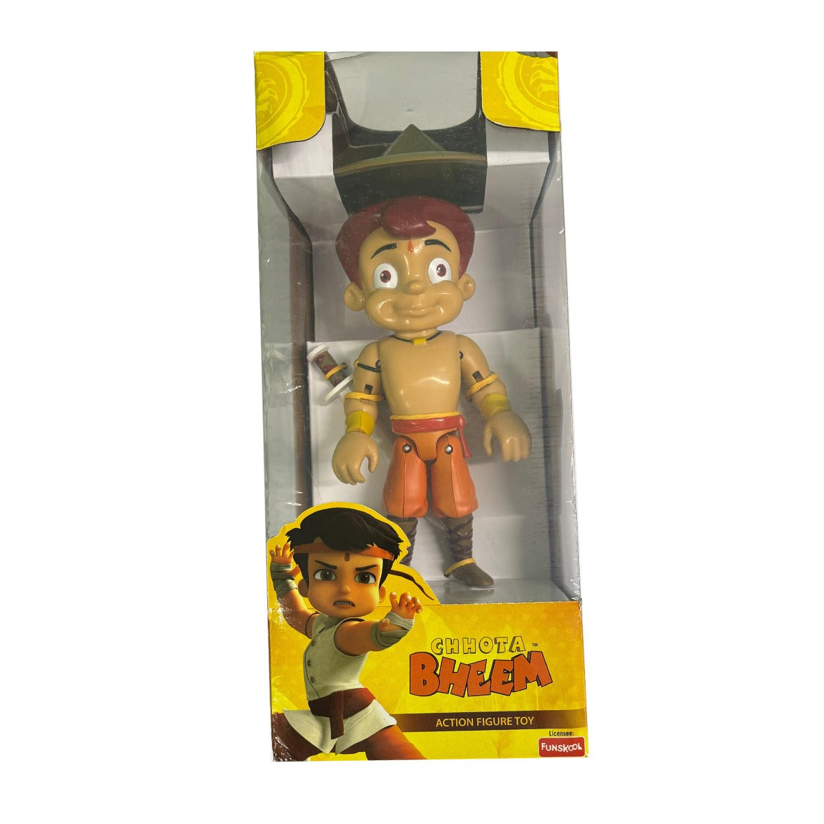 Chhota Bheem 7 Inch Action Figure Inspired by Chhota Bheem & The Master Of Shaolin Movie for Kids Ages 5+