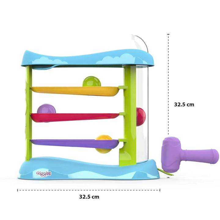 Funskool Giggles Bash & Pop Slide Tower For Ages 2+