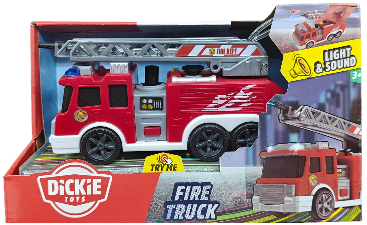 Simba Dickie Fire Truck Toy Car For Ages 3+