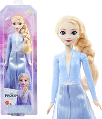 Disney Frozen 2023 Elsa Posable Fashion Doll with Signature Clothing and Accessories Inspired Frozen 2 Movie for Ages 3+ (HLW48)