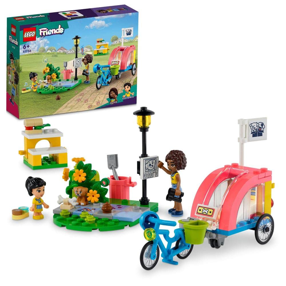 LEGO Friends Dog Rescue Bike Building Kit For Ages 6+