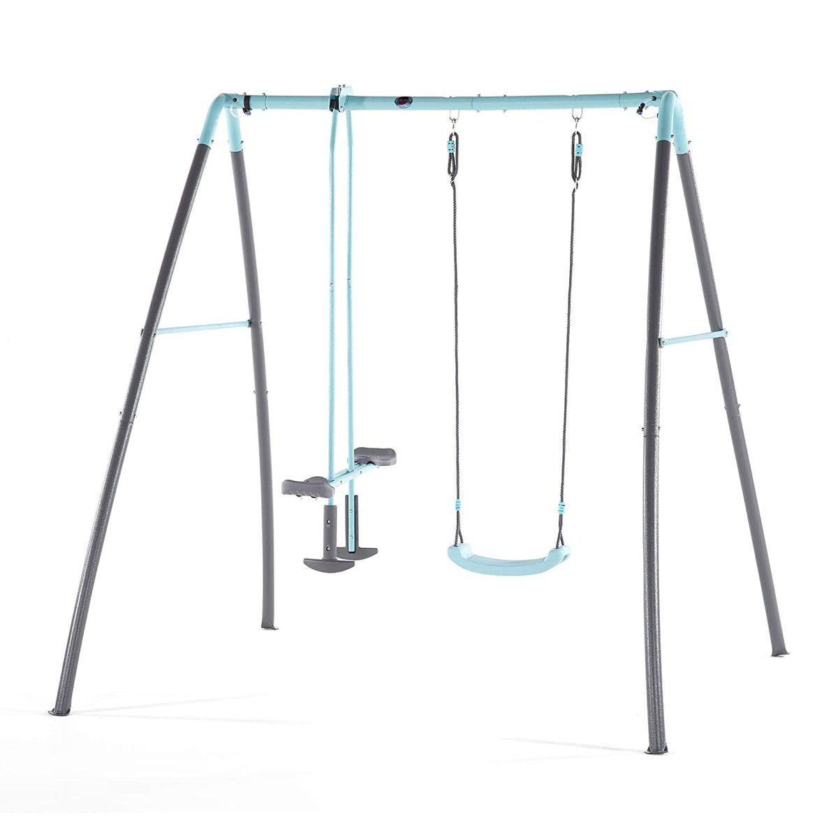 Plum Premium Metal Single Swing and Glider with Mist Feature for Ages 3-10 Years