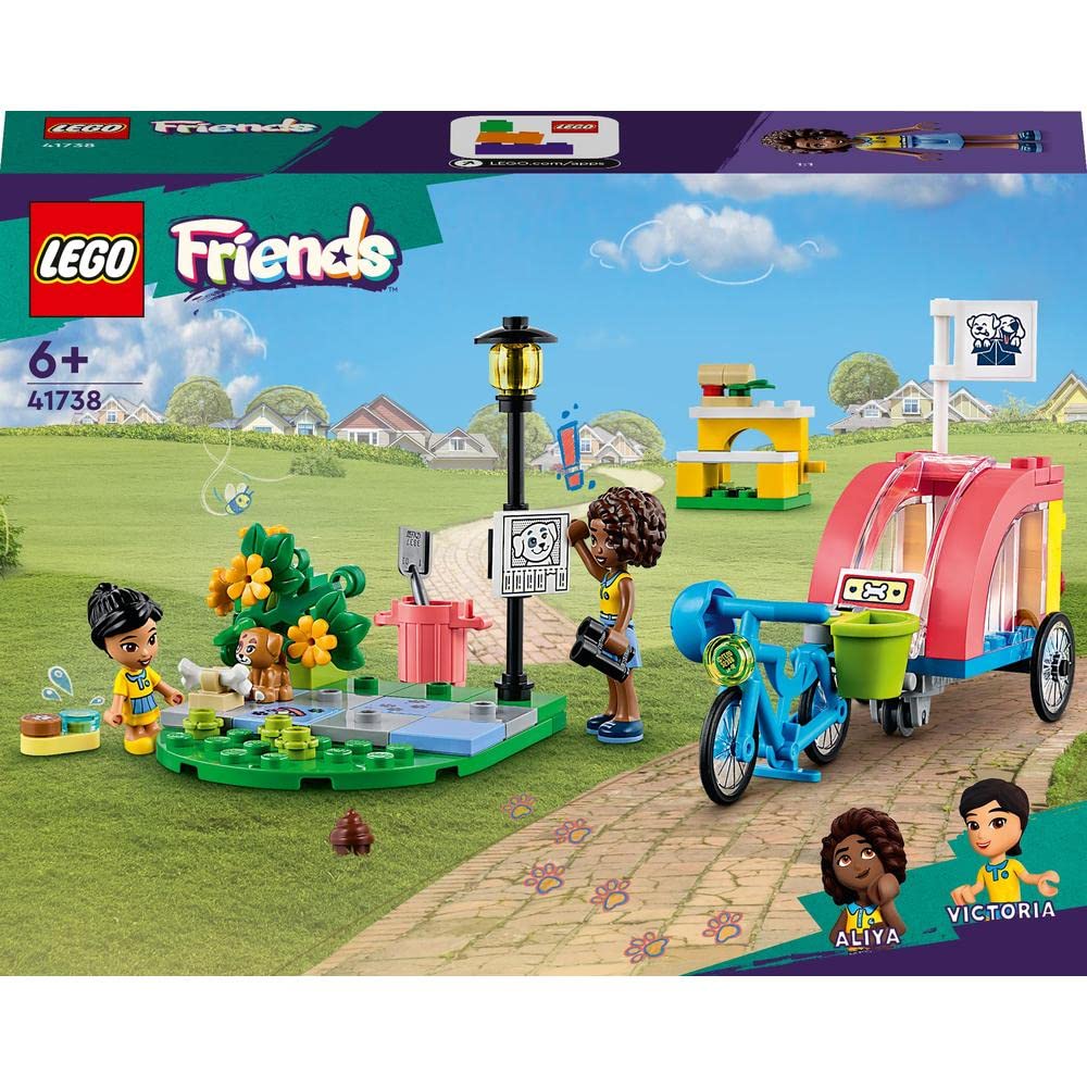 LEGO Friends Dog Rescue Bike Building Kit For Ages 6+