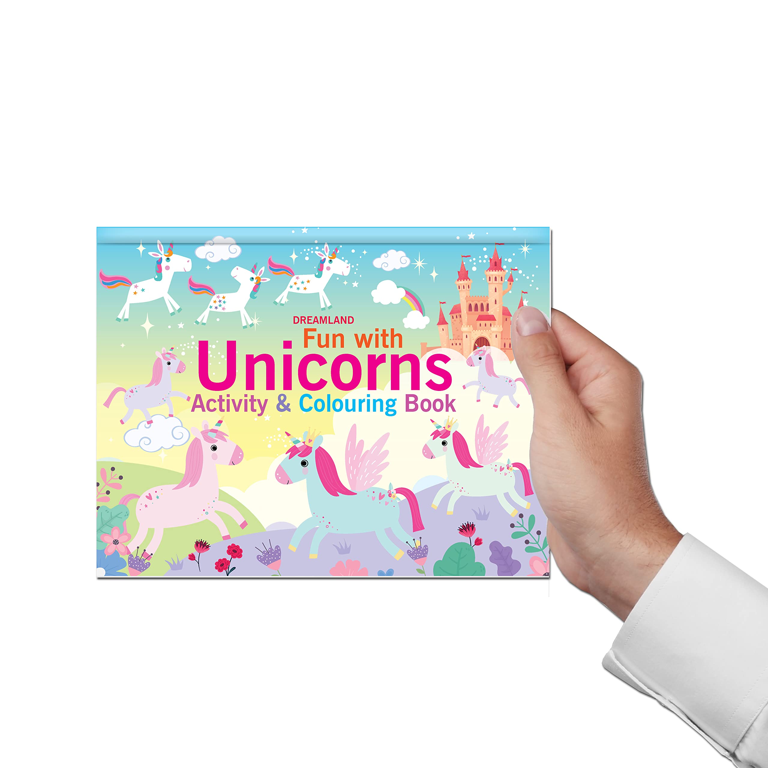 Dreamland Fun with Unicorns - An Activity & Colouring Book for Kids Ages 3+