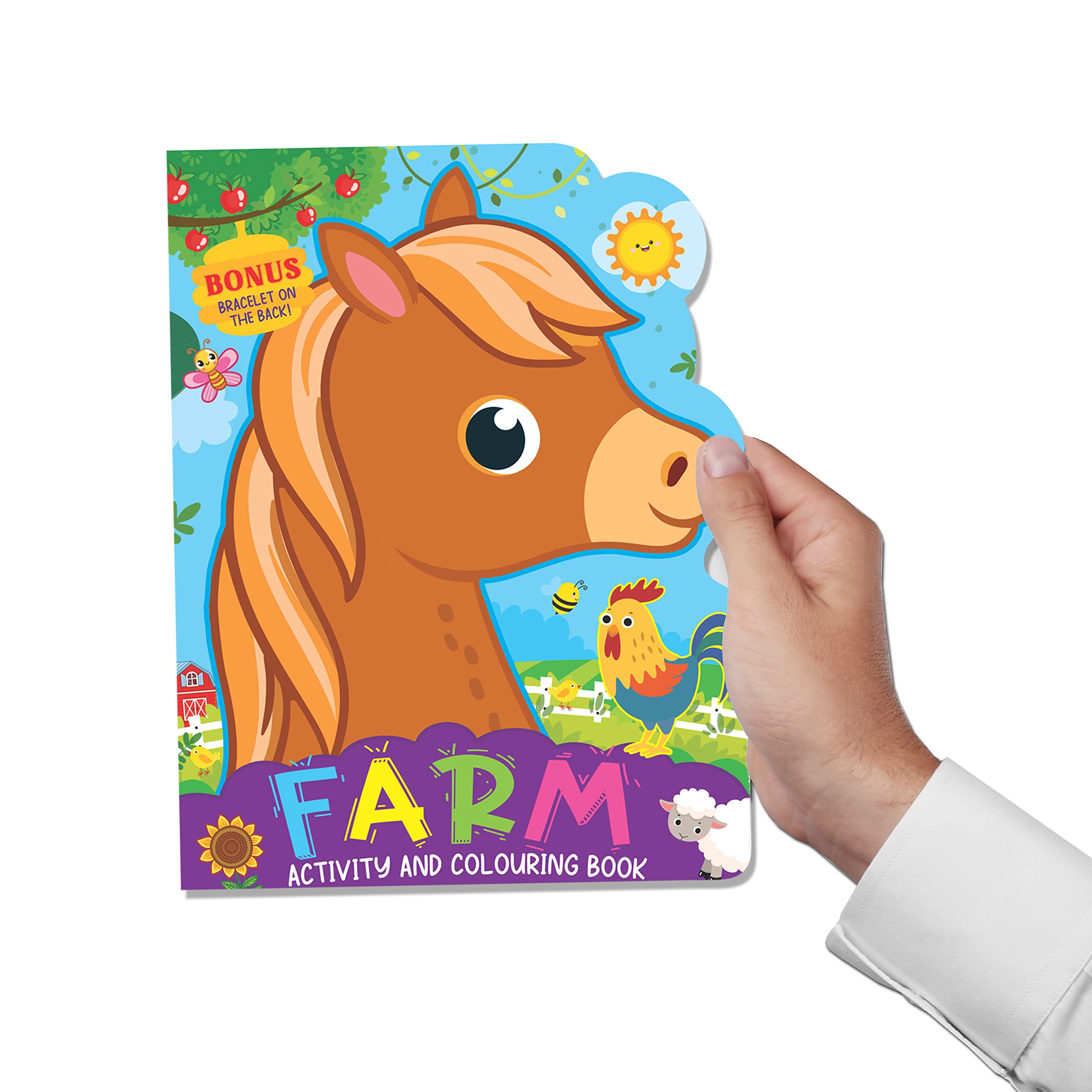 Dreamland Farm Activity and Colouring - An Activity Book for Kids Ages 2+