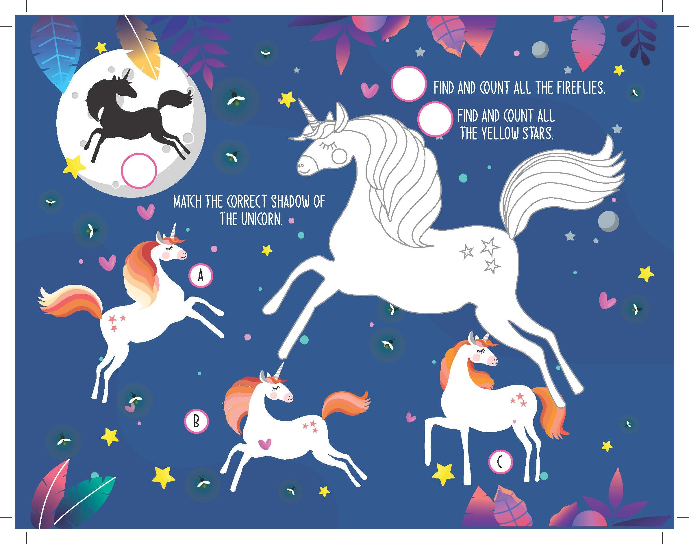 Dreamland Fun with Unicorns - An Activity & Colouring Book for Kids Ages 3+