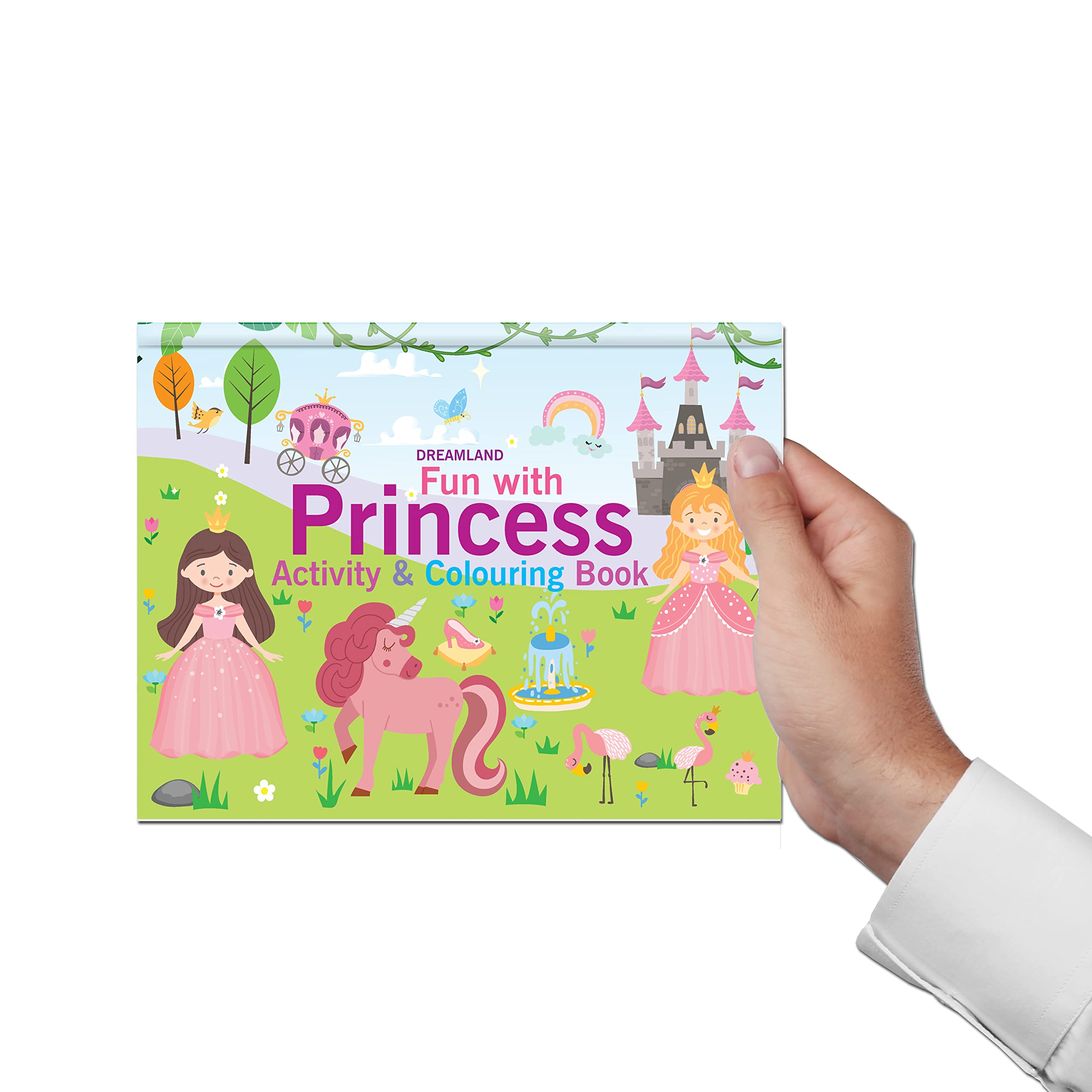 Dreamland Fun with Princess - An Activity & Colouring Book for Kids Ages 3+