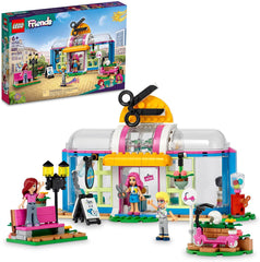 LEGO Friends Hair Salon - Hairdressing Set with Paisley & Olly Mini-Dolls Building Kit For Ages 6+