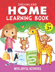 Dreamland Home Learning Book With Joyful Activities 3+ An Interactive & Activity Book For Kids (English)