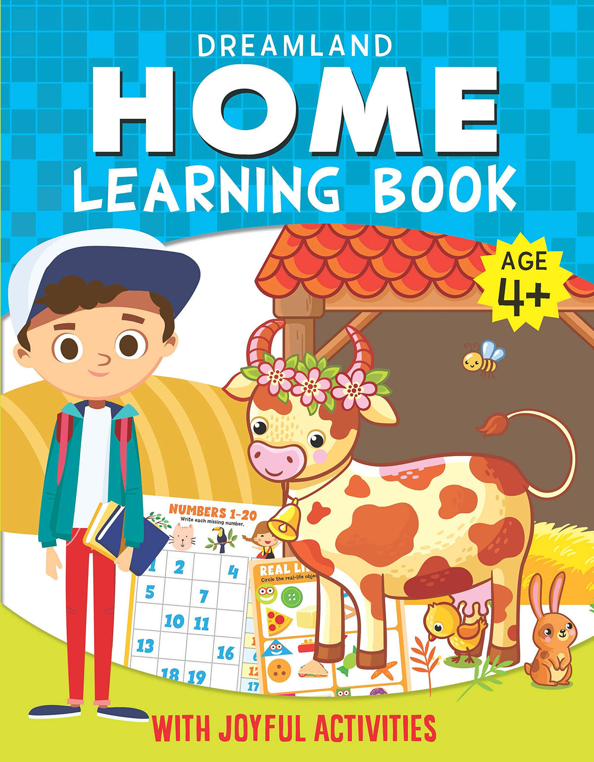 Dreamland Home Learning Book With Joyful Activities 4+ An Interactive & Activity Book For Kids (English)