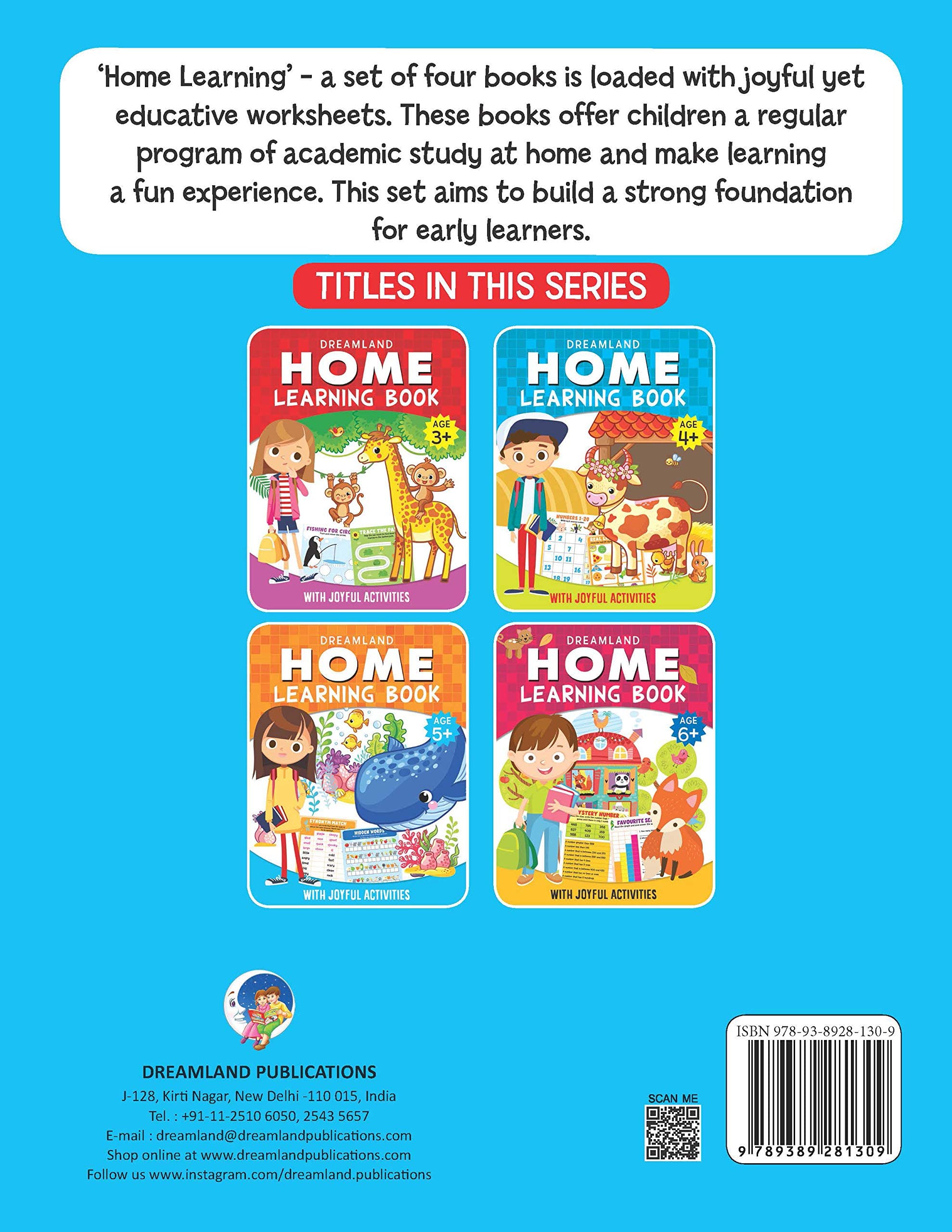 Dreamland Home Learning Book With Joyful Activities 5+ An Interactive & Activity Book For Kids (English)