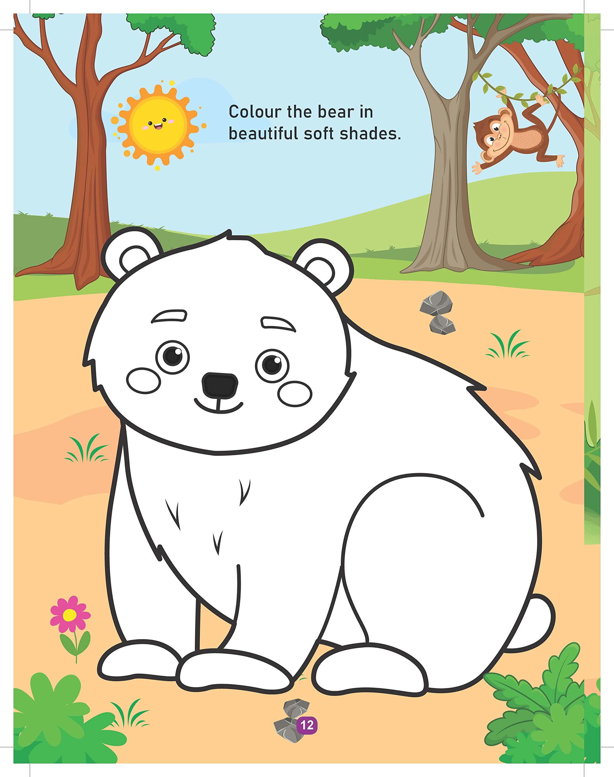 Dreamland Jungle Activity and Colouring - An Activity Book for Kids Ages 2+