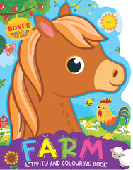 Dreamland Farm Activity and Colouring - An Activity Book for Kids Ages 2+