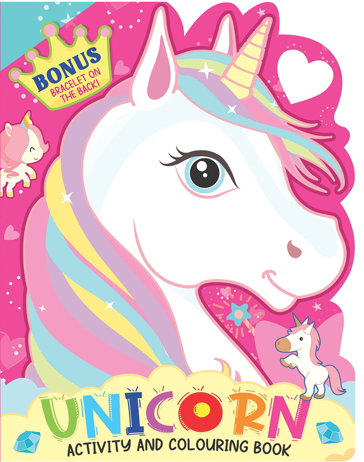 Dreamland Unicorn Activity and Colouring - An Activity Book for Kids Ages 2+