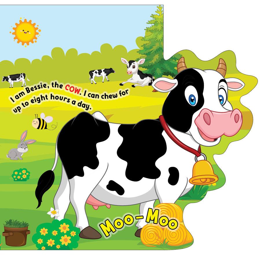 Dreamland Flap Book- At the Farm - An Interactive & Activity Book For Kids (English)