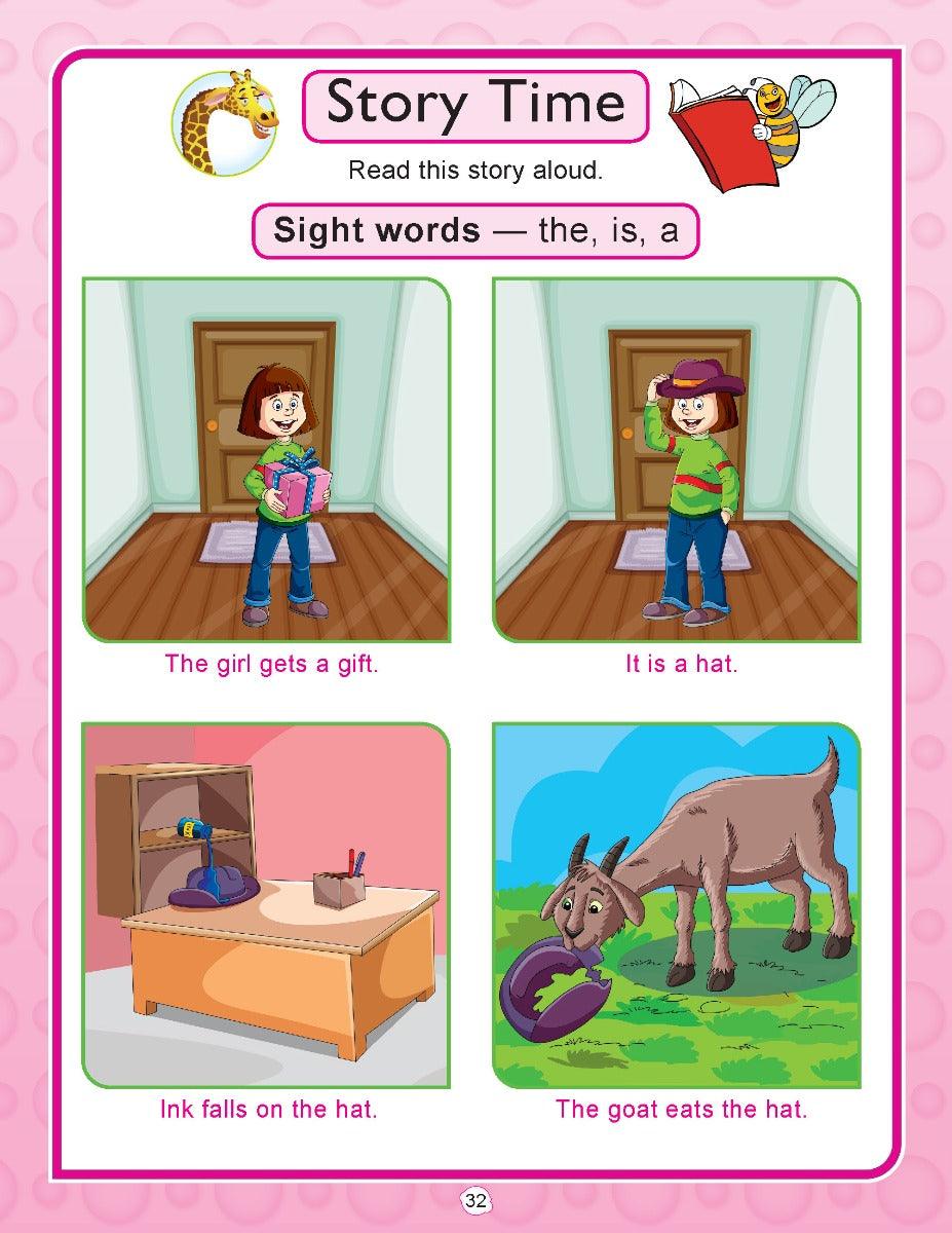 Dreamland Learn With Phonics Book 1 - An Early Learning Book For Kids (English)