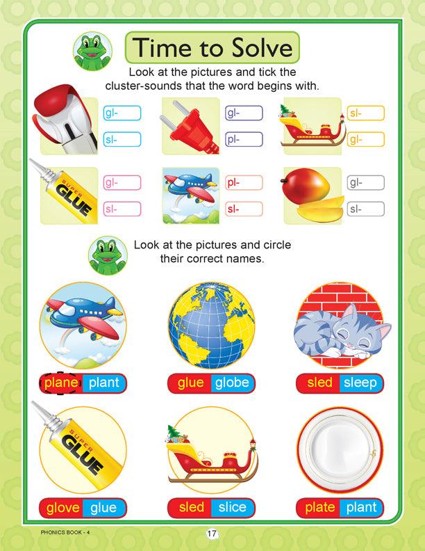 Dreamland Learn With Phonics Book 4 - An Early Learning Book For Kids (English)