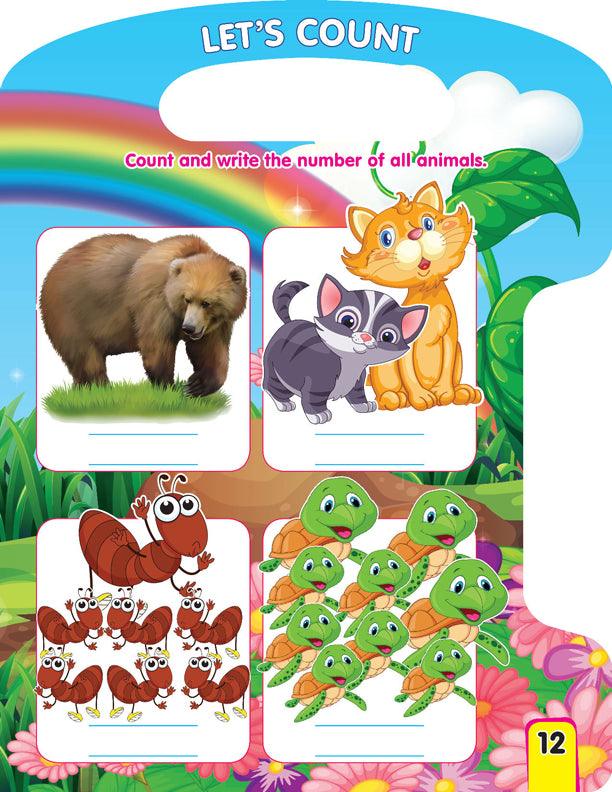 Dreamland Write and Wipe Book - Numbers - An Early Learning Book For Kids (English)