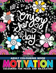 Dreamland Motivation Colouring Book - A Drawing Painting & Colouring Book For Adults (English)