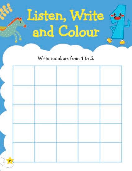 Dreamland Learn Everyday Numbers and Patterns - An Interactive & Activity Book For Kids (English)