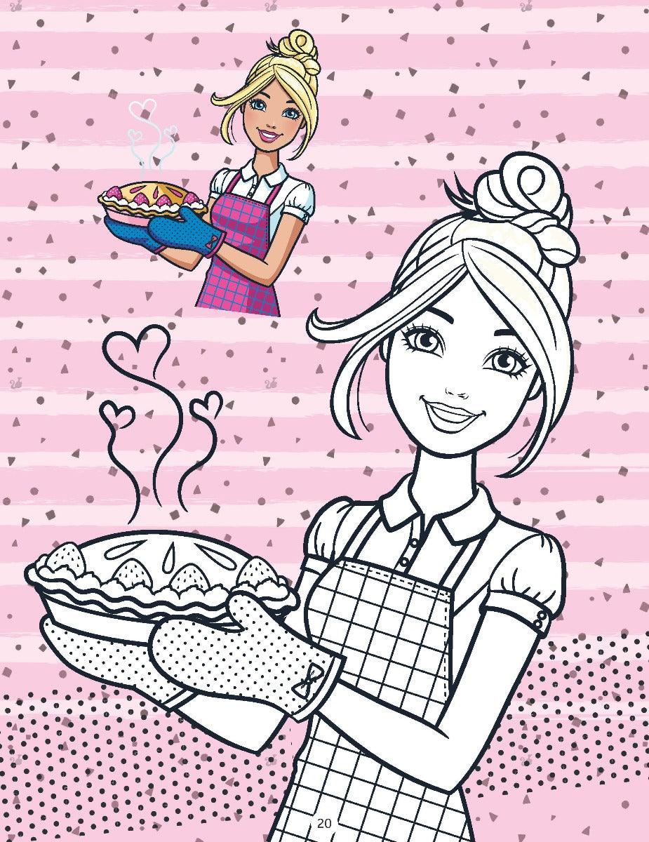 Barbie Copy Colouring Book 2 - A Drawing & Activity Book for Kids Ages 2+ (English)