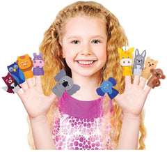 Funskool Handycrafts Finger Puppets - Puppet Maker Art & Craft Kit for Ages 5+ - FunCorp India