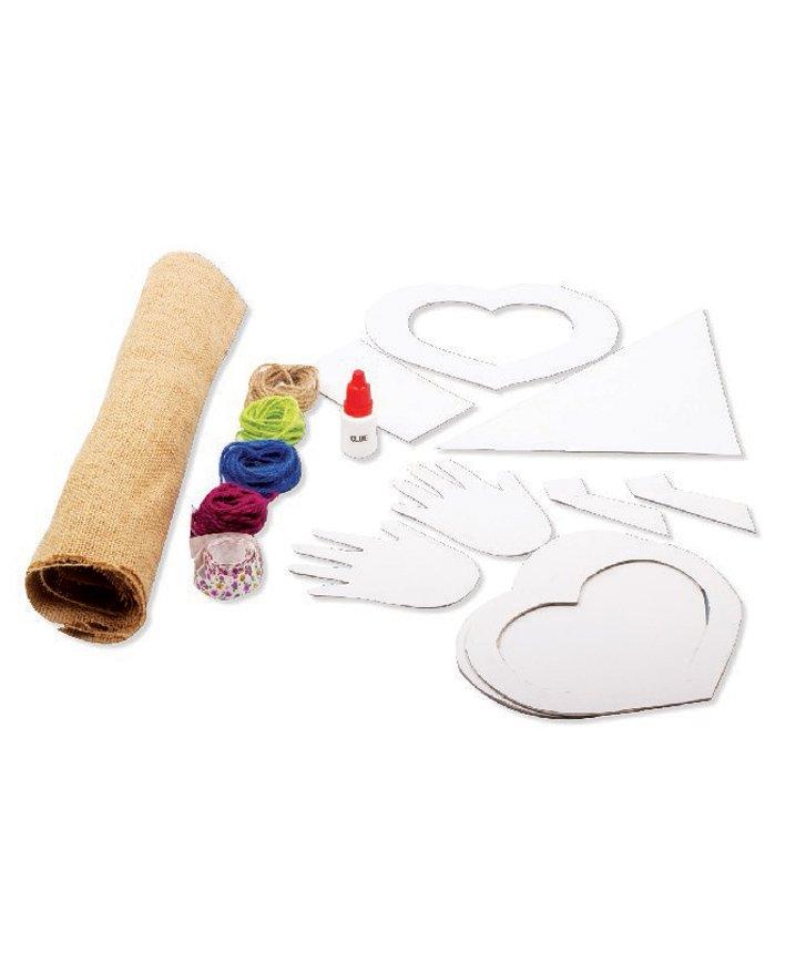 Funskool Handycrafts Jute Craft - DIY Wall Hanging Kit for Ages 5+ - FunCorp India