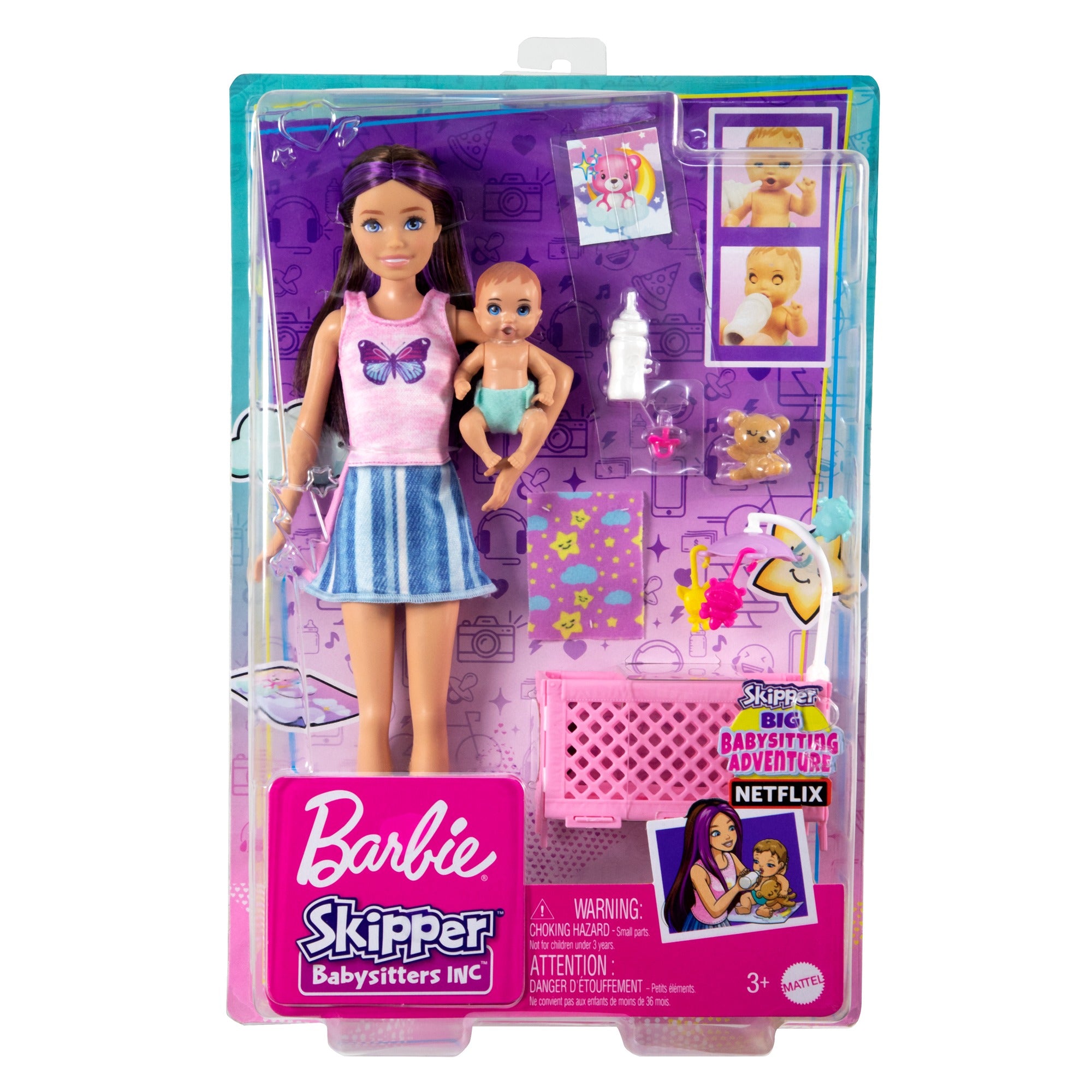 Barbie skipper nursery discount set