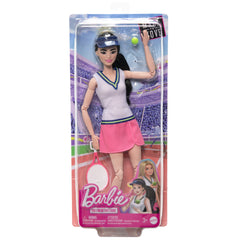 Barbie Made to Move Tennis Player Doll with Racket and Ball for Kids Ages 3 Years and Up