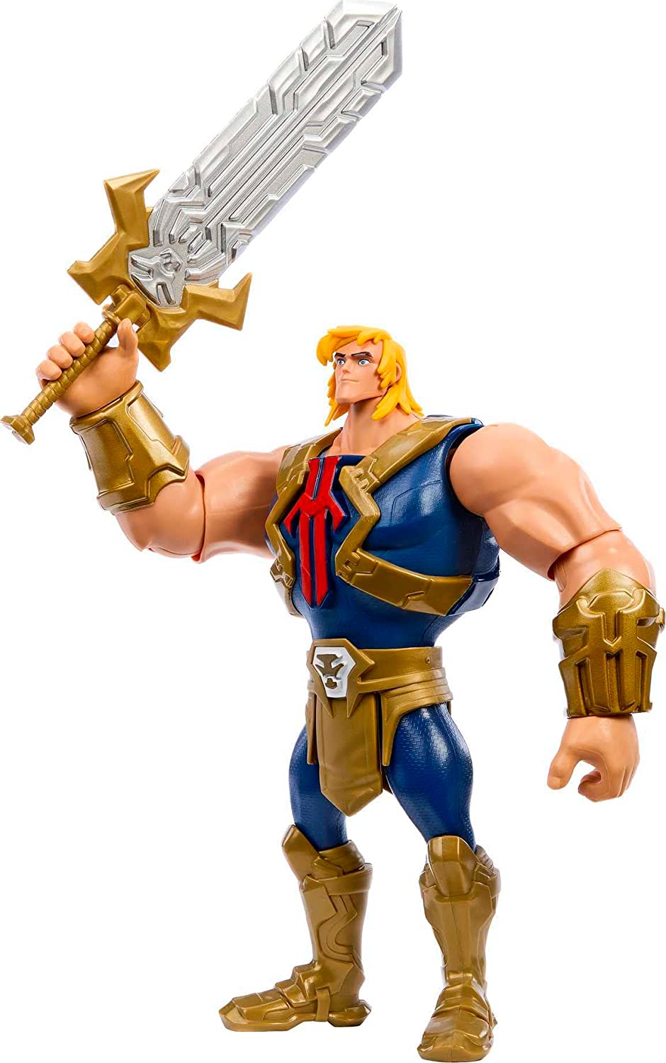 Masters of The Universe Large Action Figure He-Man Savage Eternia, Collectible Action Figure Superhero