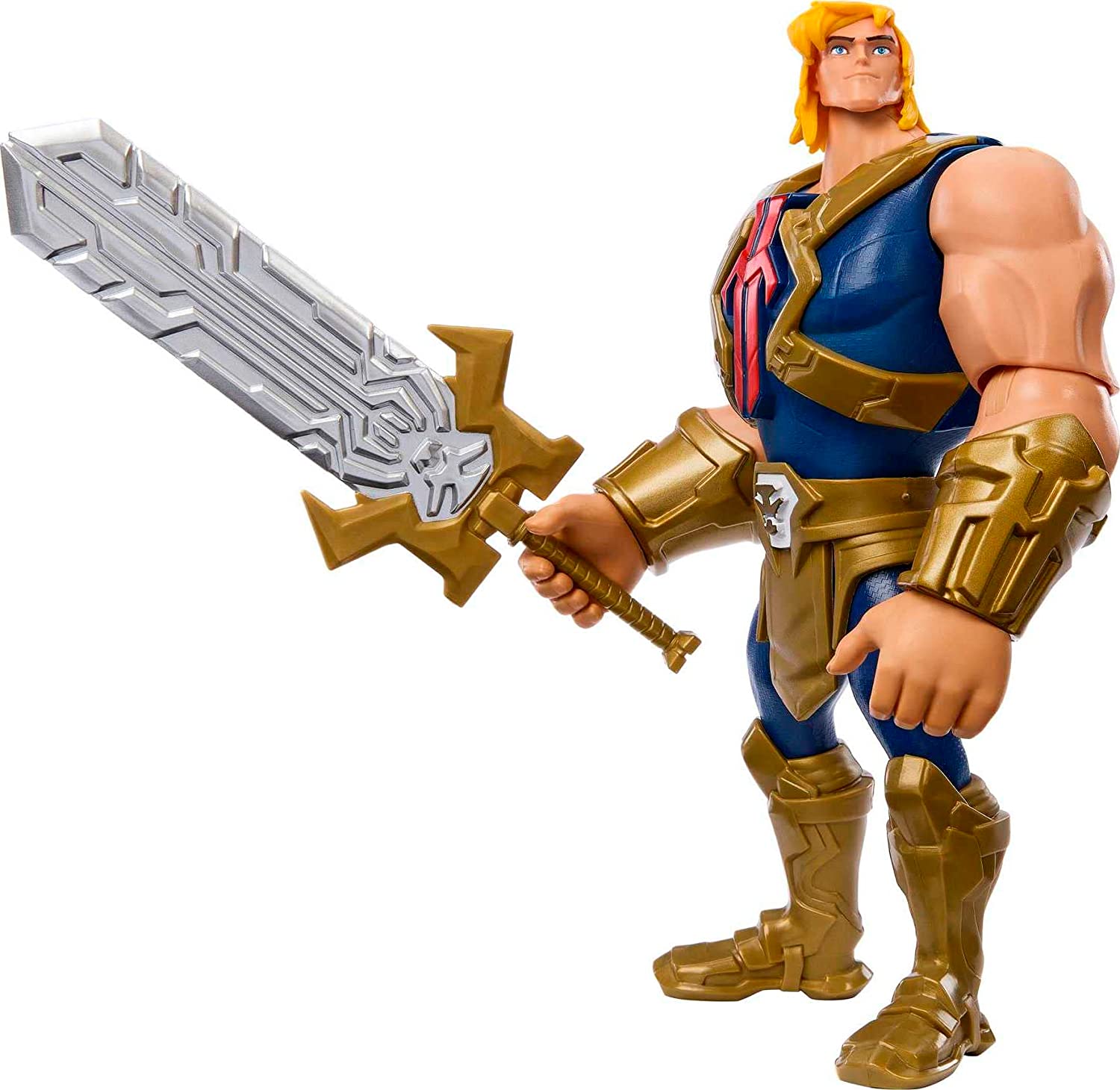 Masters of The Universe Large Action Figure He-Man Savage Eternia, Collectible Action Figure Superhero