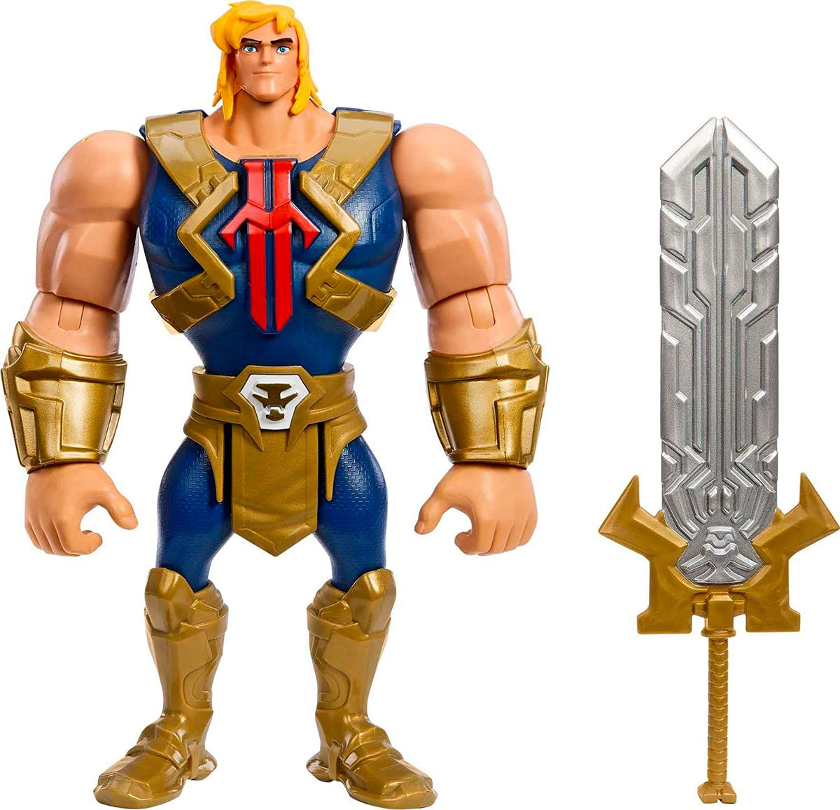 Masters of The Universe Large Action Figure He-Man Savage Eternia, Collectible Action Figure Superhero