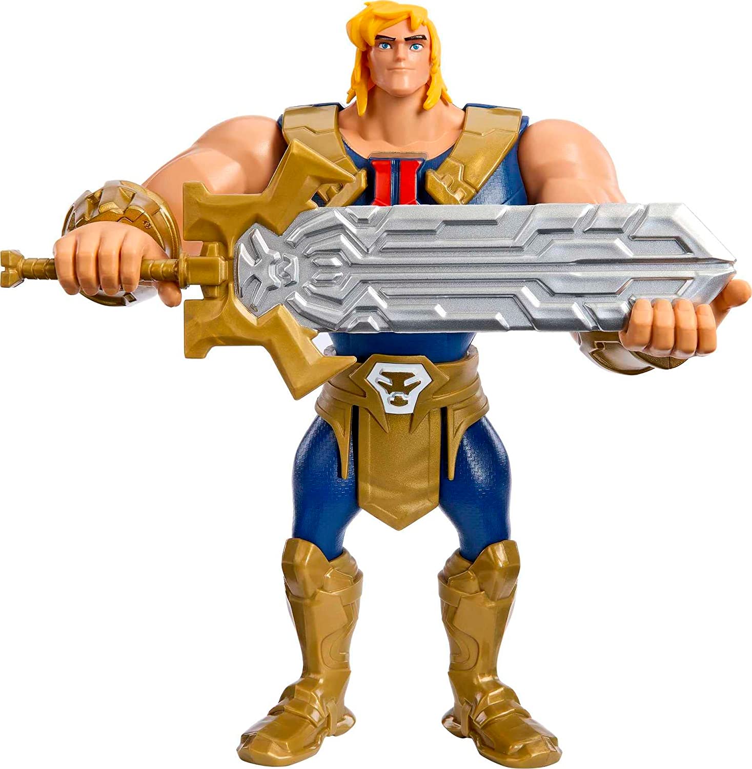 Masters of The Universe Large Action Figure He-Man Savage Eternia, Collectible Action Figure Superhero