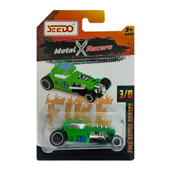 Seedo Metal X Racers Fire Bird Series Die Cast Car for Ages 3+, Pack Of 8