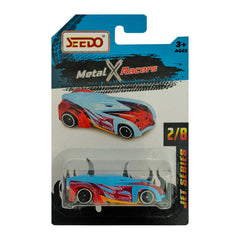 Seedo Metal X Racers Jet Series Die Cast Car for Ages 3+, Design & Style May Vary