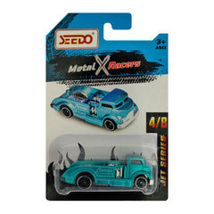 Seedo Metal X Racers Jet Series Die Cast Car for Ages 3+, Design & Style May Vary